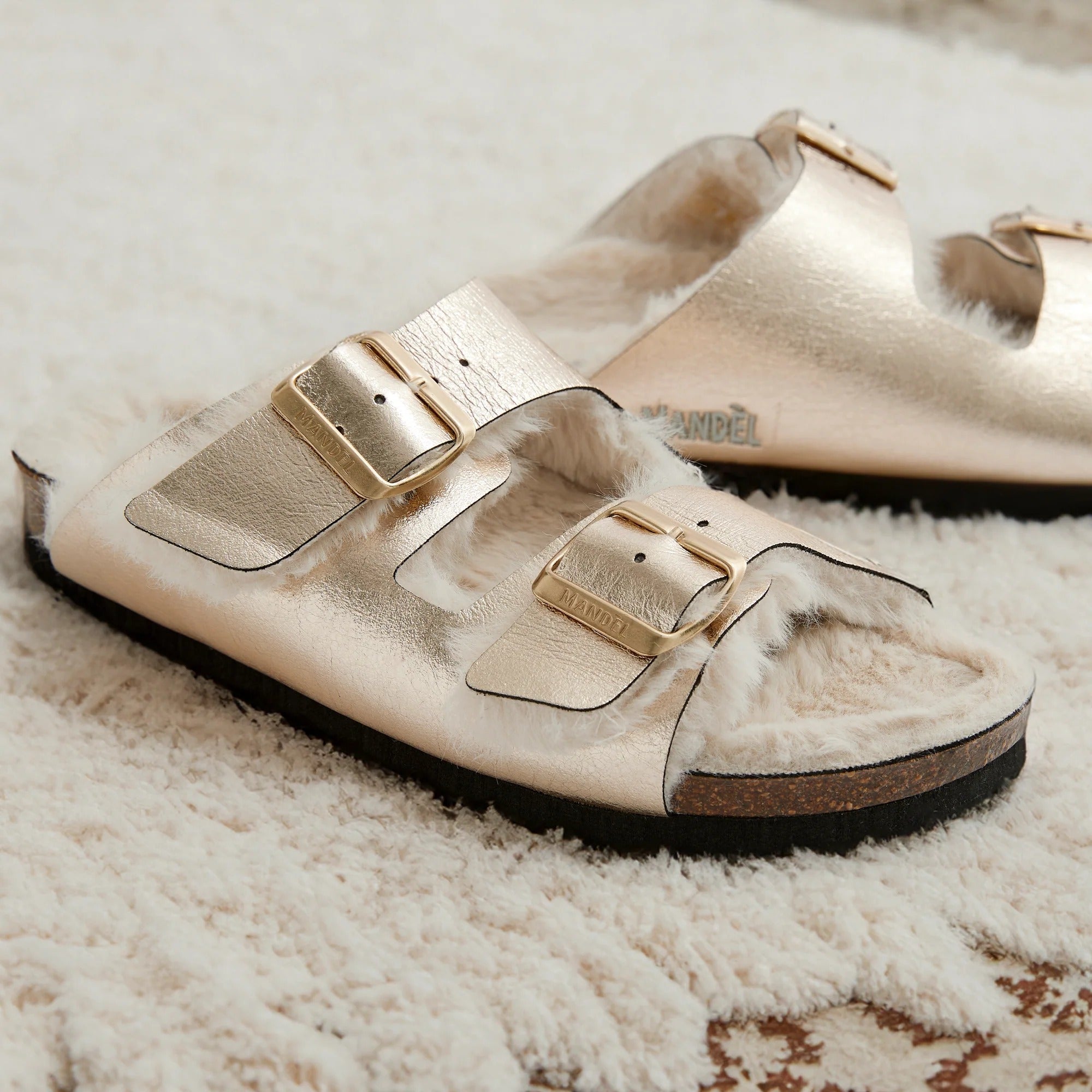Sandales Alberto Charcoal Gris - Femme
