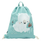 Bolsa de piscina con cordones - Oso polar