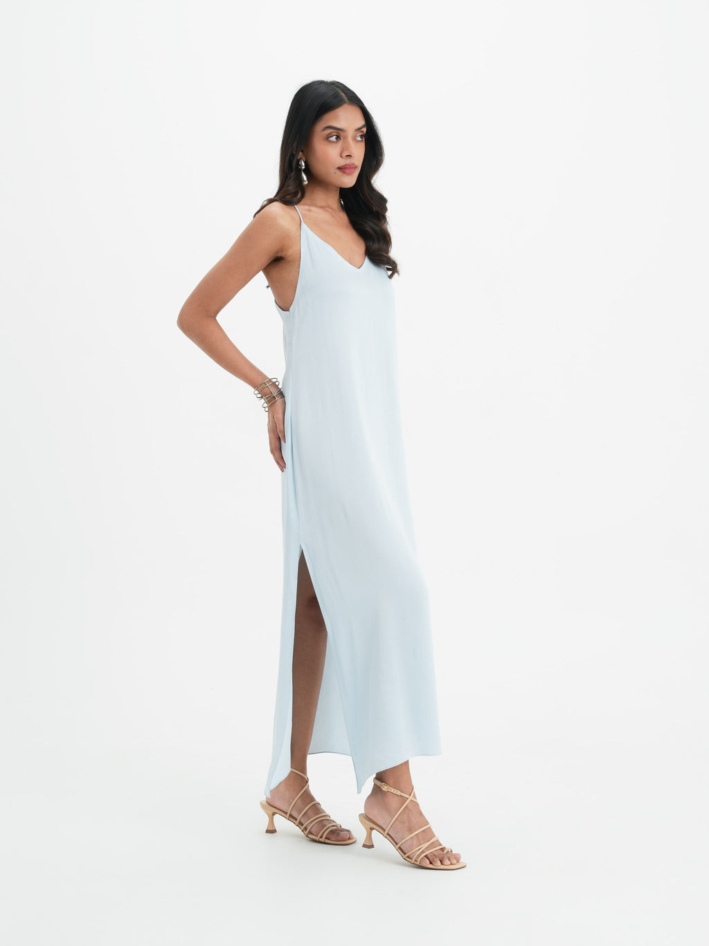 Vestido Ines - Ice Blue