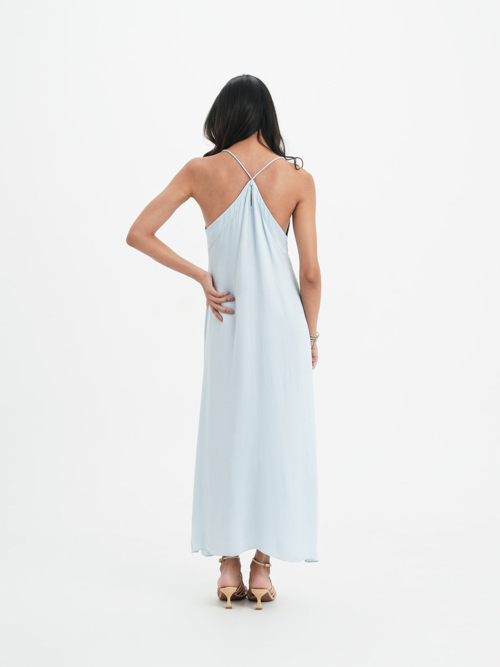 Vestido Ines - Ice Blue