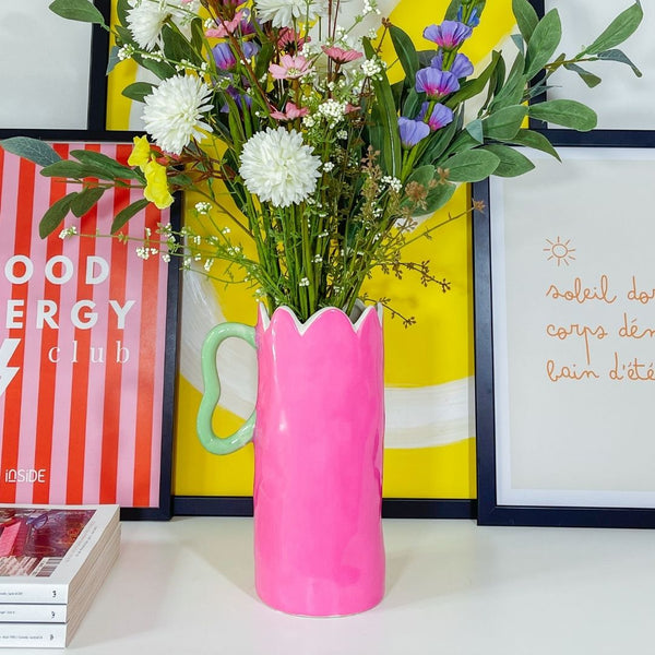 Vase tulipe rose inside déco 