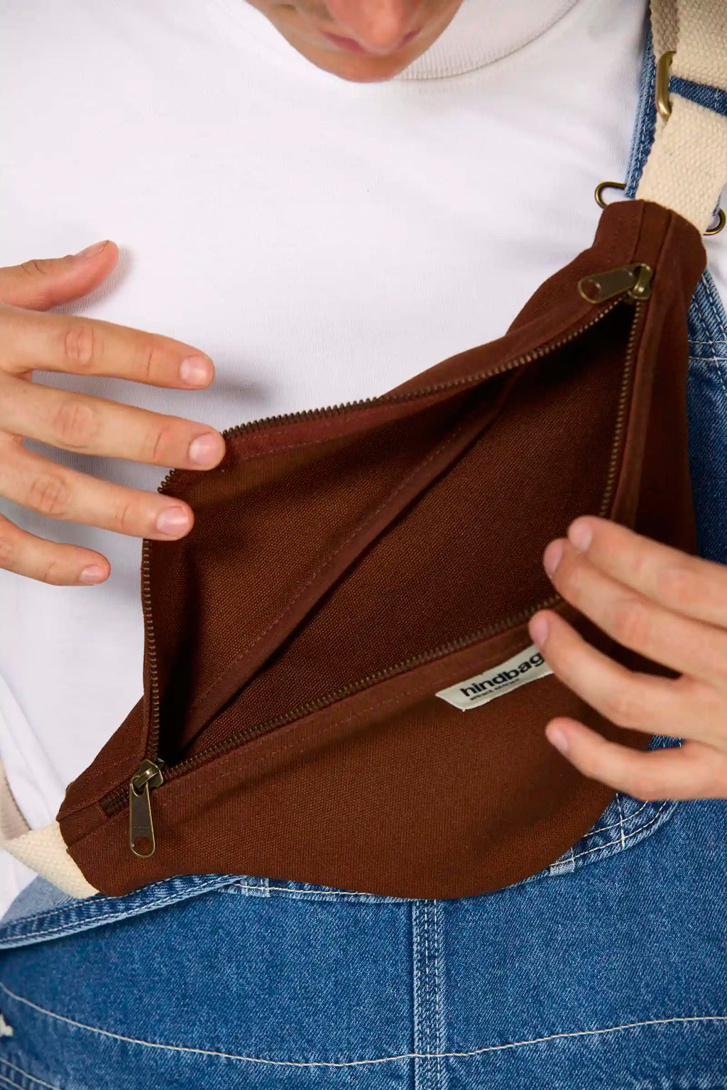 Sac Banane Olivia - Chocolat