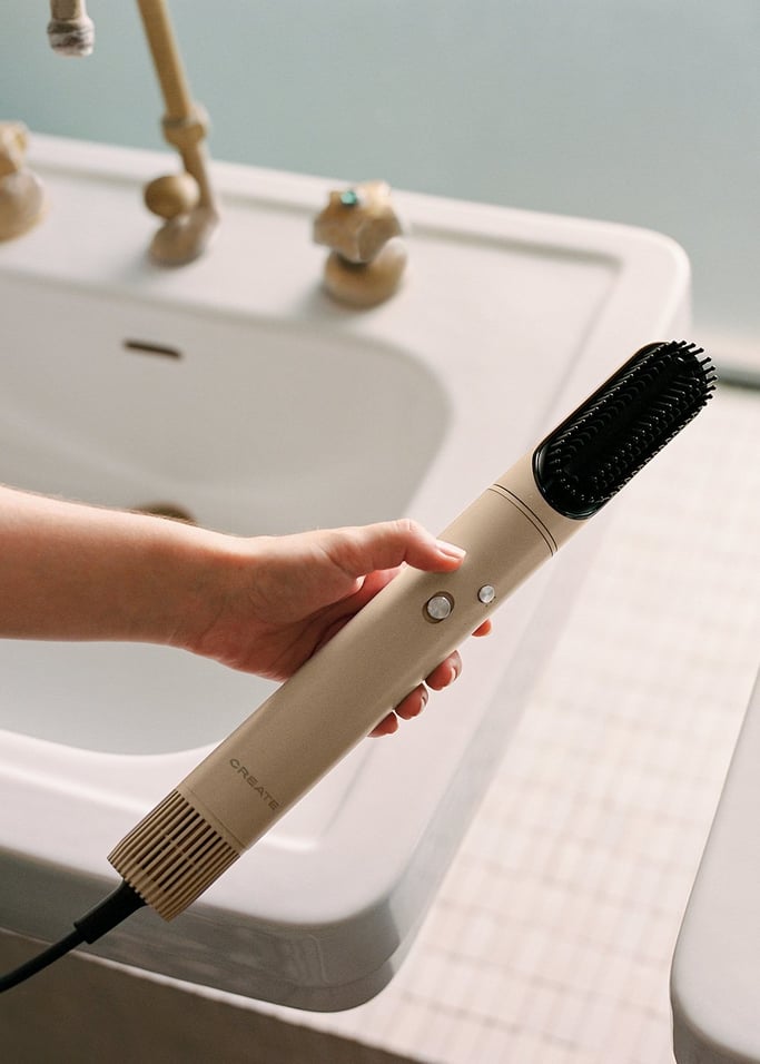 Ion Styler Pro - Séchoir Ionique 5 en 1 & Brosse De Coiffage - Sable