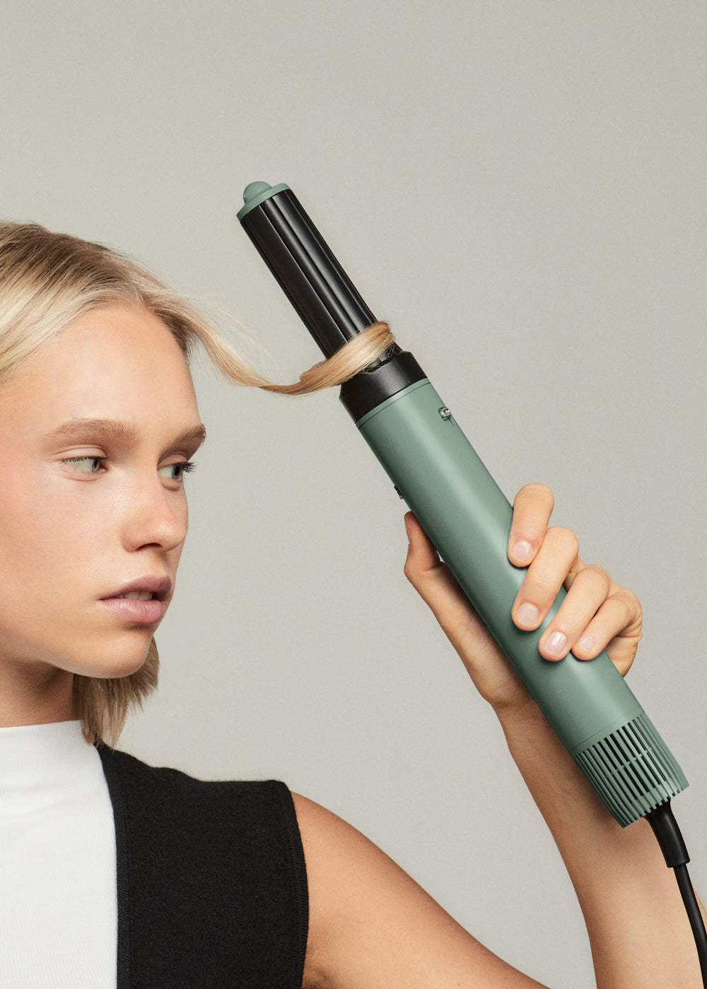 Ion Styler Pro - Séchoir Ionique 5 En 1 & Brosse De Coiffage - Sauge