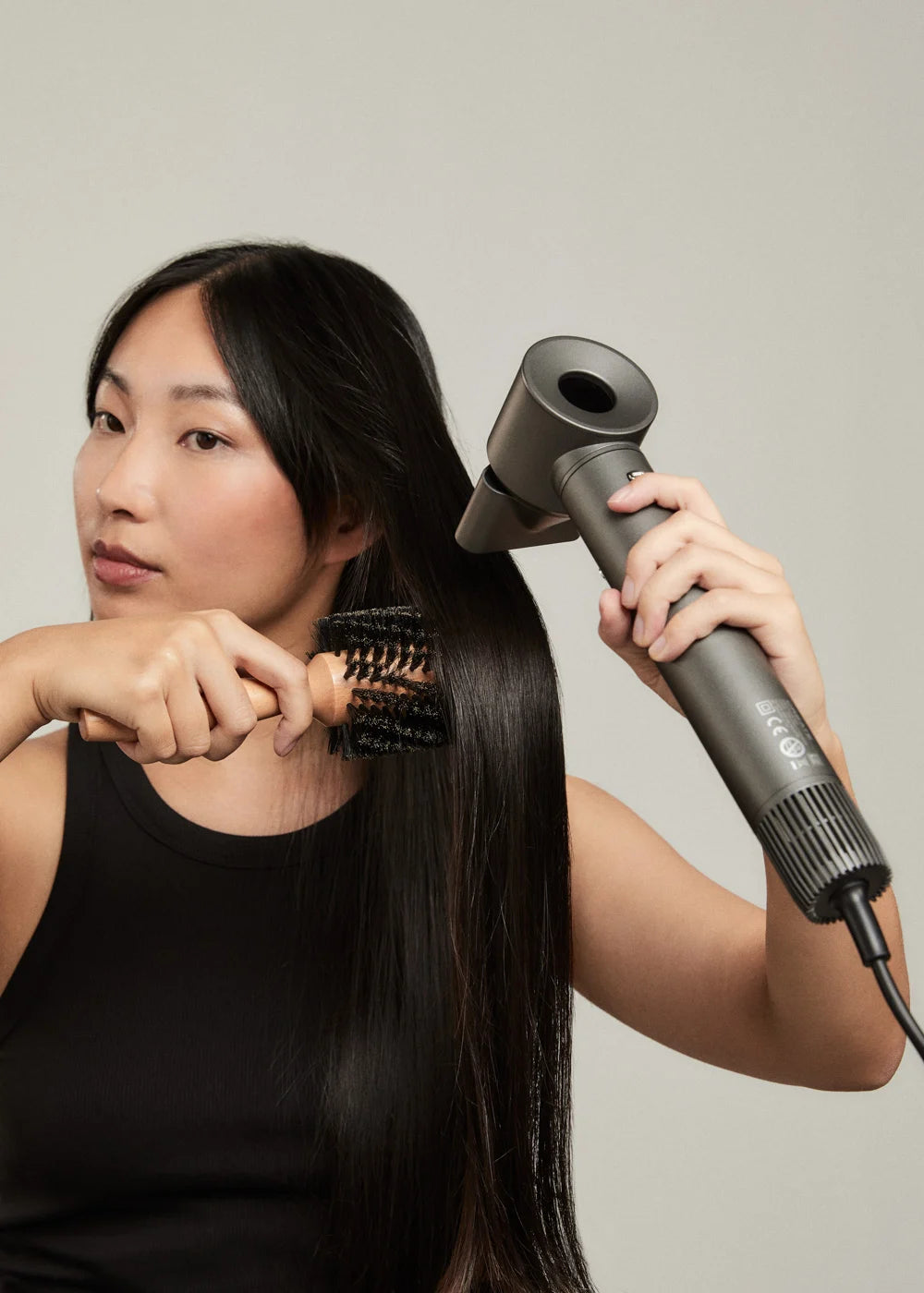 Ion Styler Pro - Séchoir Ionique 5 en 1 & Brosse De Coiffage - Graphite