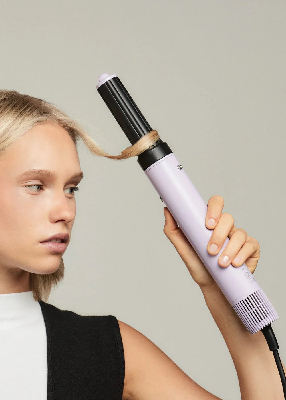 Ion Styler Pro - 5 in 1 Ionic Dryer & Styling Brush - Lavender
