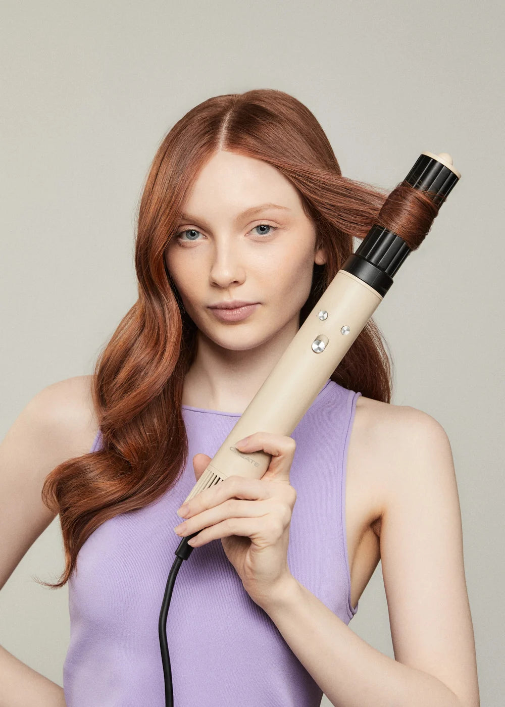 Ion Styler Pro - Séchoir Ionique 5 en 1 & Brosse De Coiffage - Sable