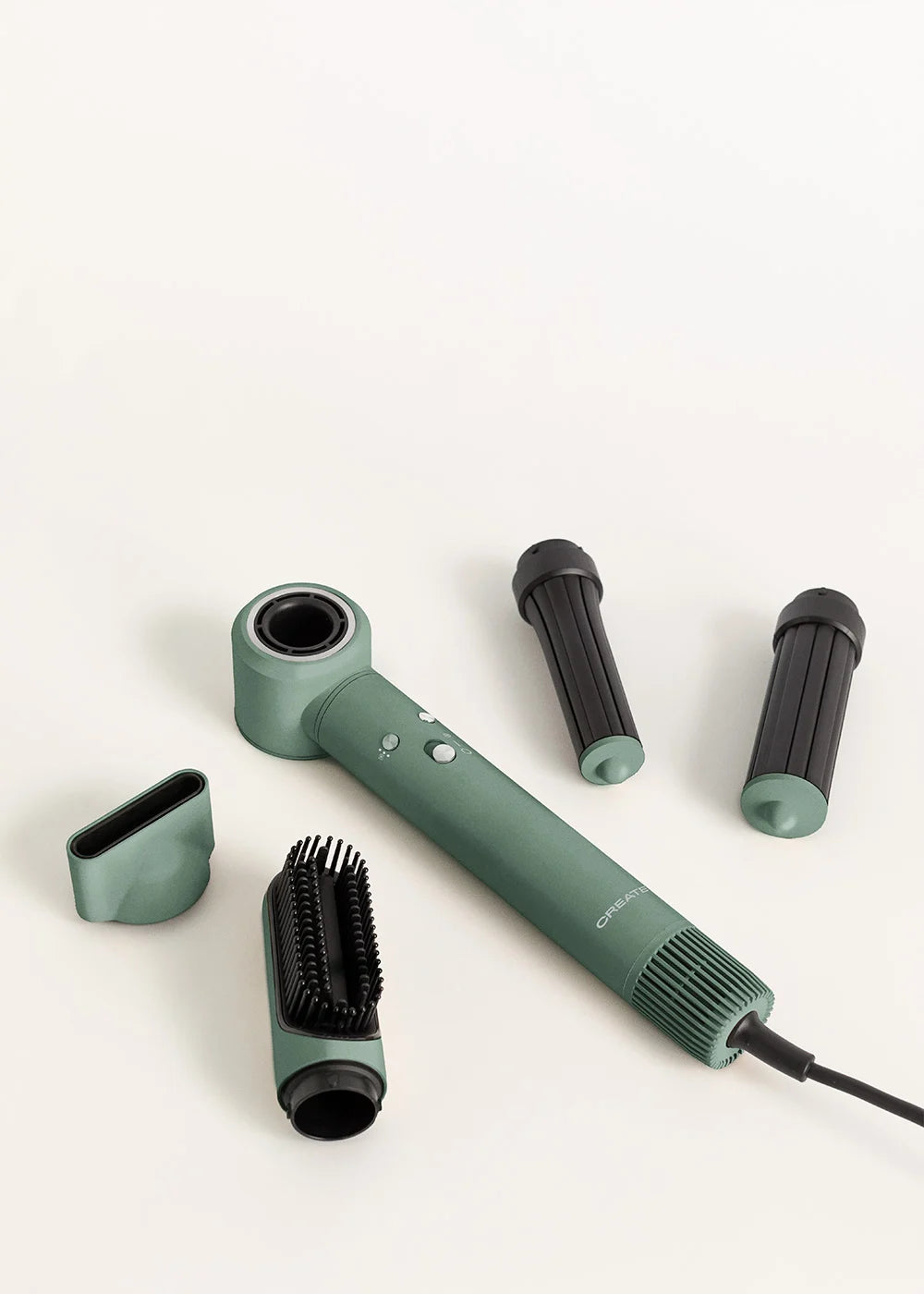 Ion Styler Pro - Séchoir Ionique 5 En 1 & Brosse De Coiffage - Sauge
