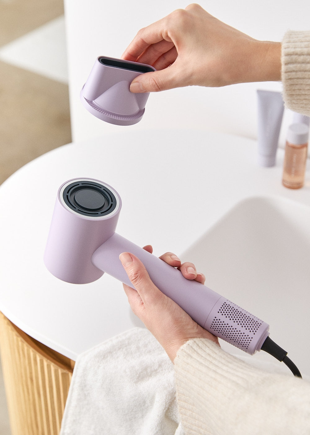 Ion Styler - Sèche-Cheveux Ionique 1800W - Lavande