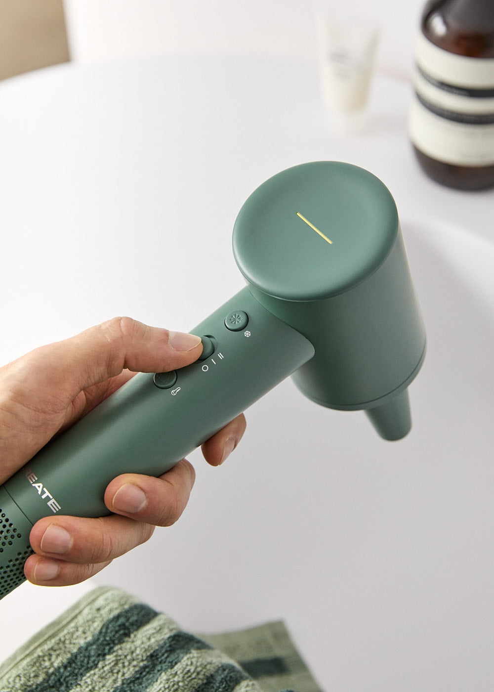 Ion Styler - Sèche-Cheveux Ionique 1800W - Sauge