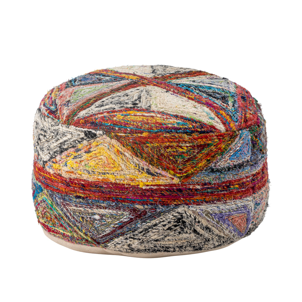 Torano - Pouf - Multicolour - Cotton