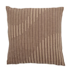 Witham - Lot de 4 Coussins - Marron - Coton