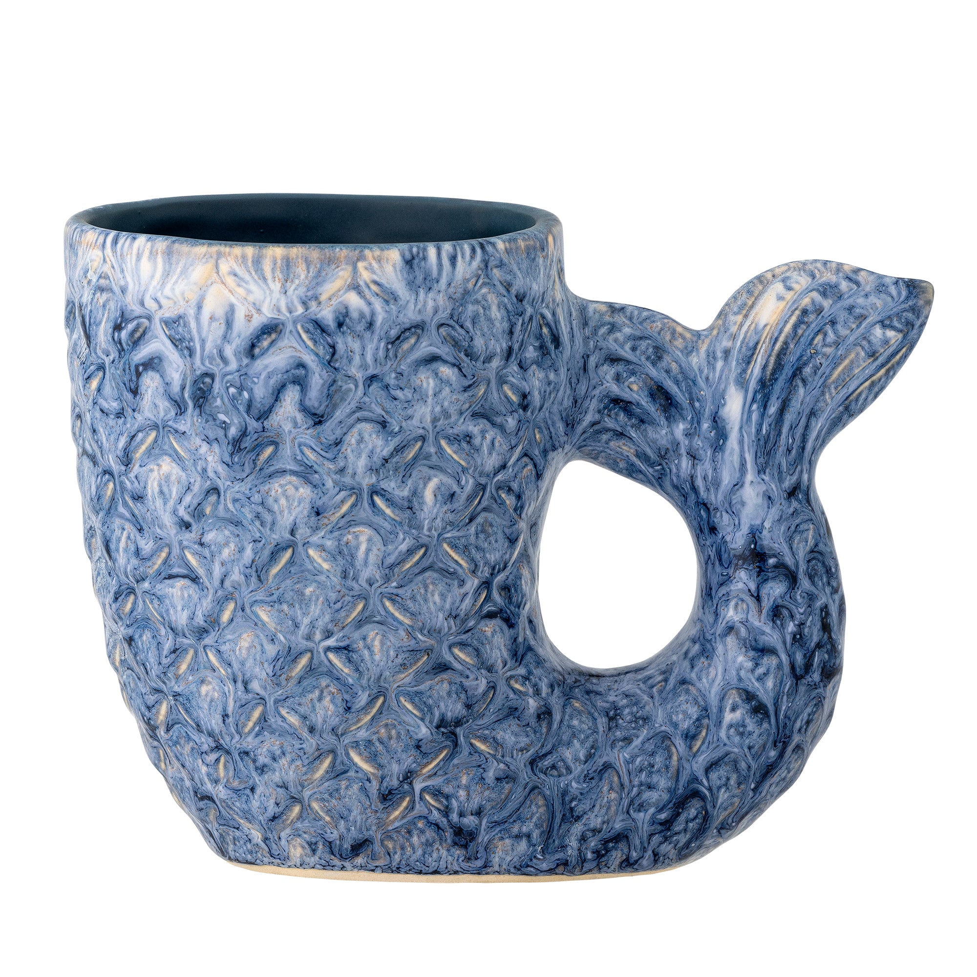 Ariella - Jarrón - Azul - Gres