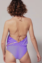 Maillot De Bain Une Pièce Jane - Lila