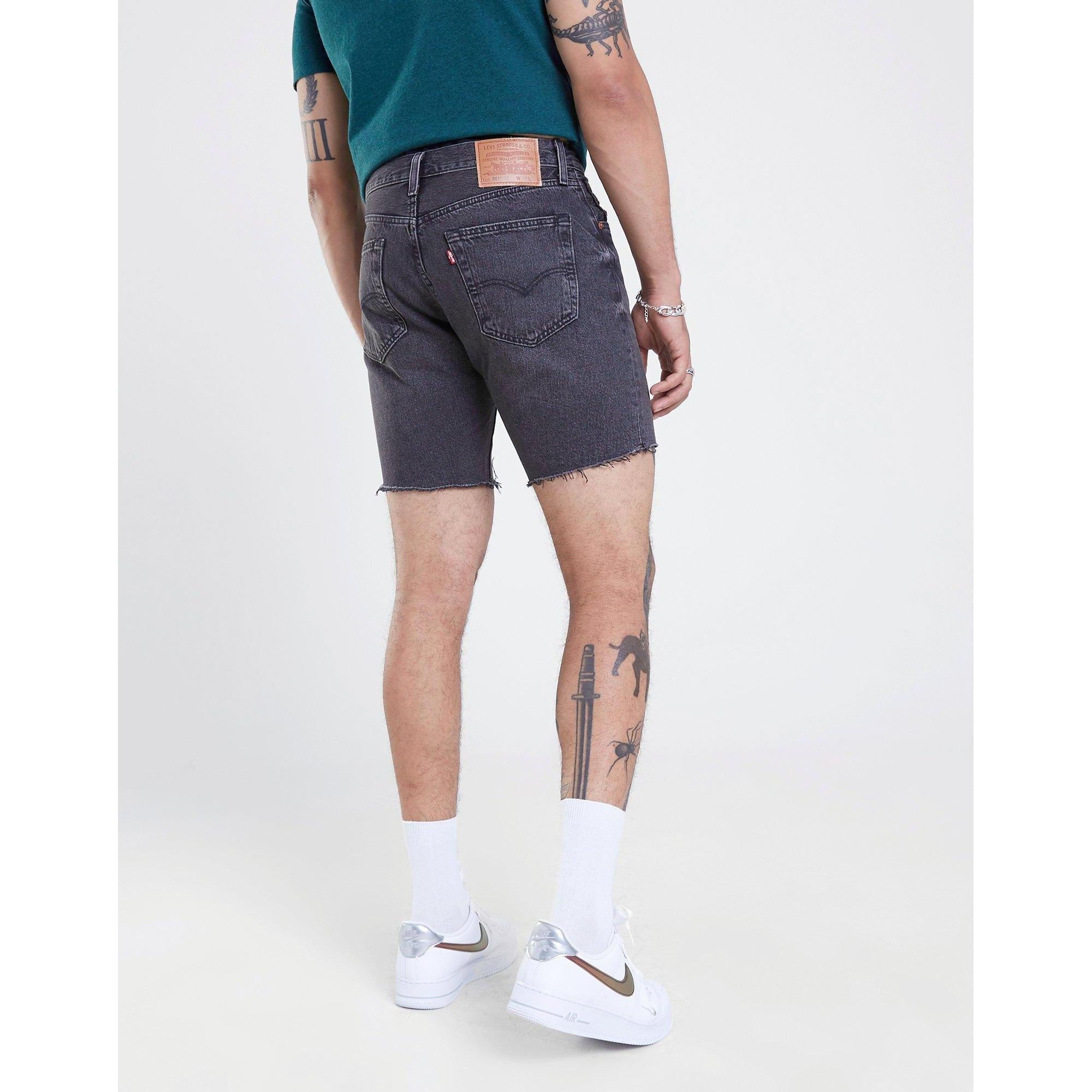 Short Vaquero De Tiro Medio Levi's 501 '93 Gris