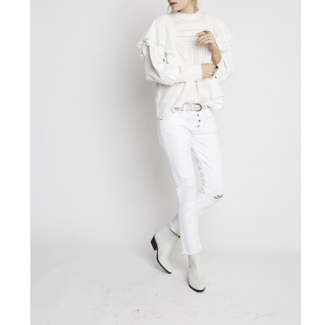 Berenice - Jean Droit 7/8 Blanc