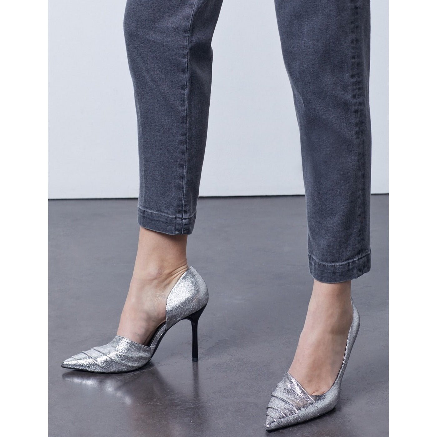 Jean Basic Ava - Dnm Grey
