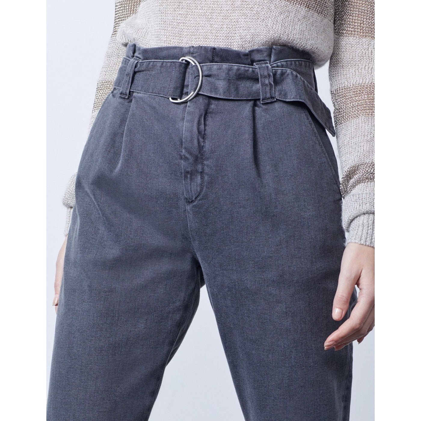 Jean Basic Ava - Dnm Grey