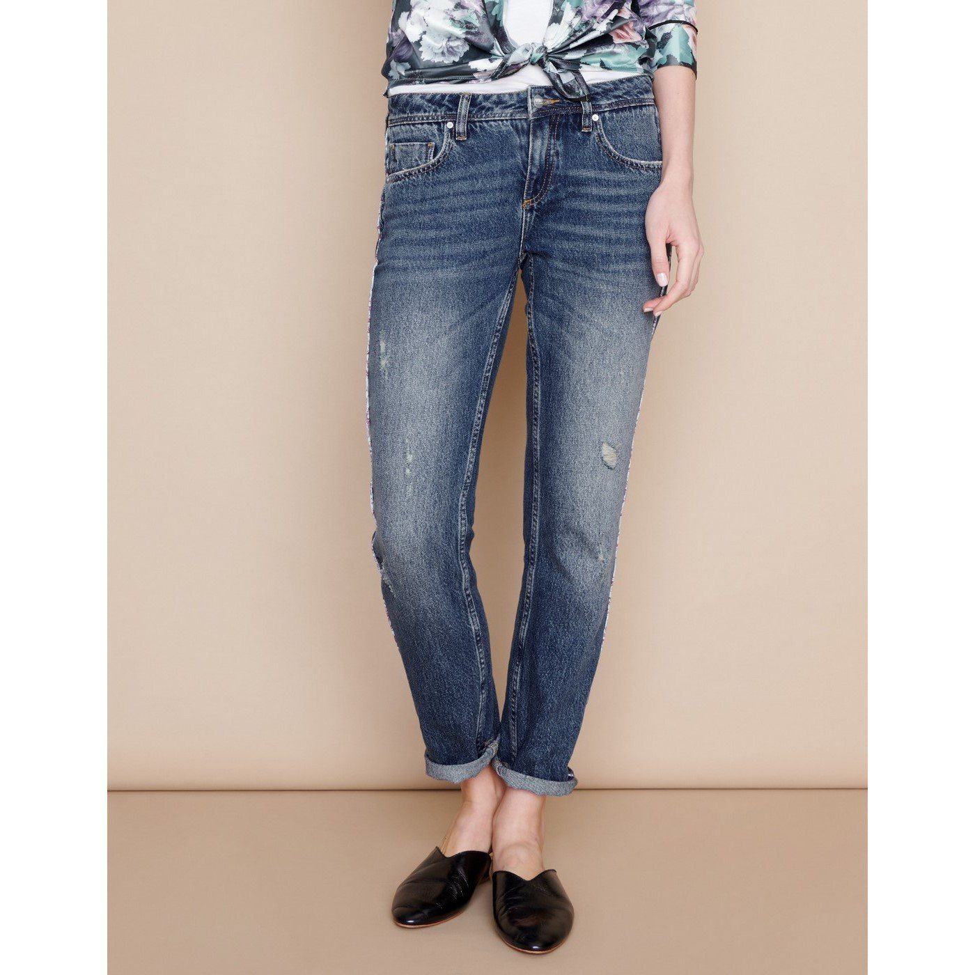 Jean Nina Piping - Dnm V-30