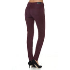 Pantalón Slim Tero Color - Ciruela