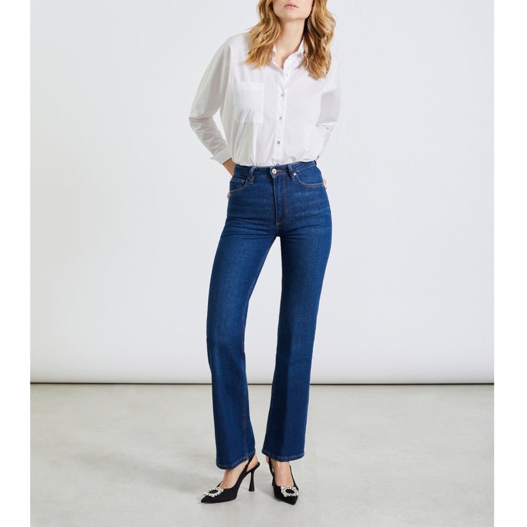Pernille Flare Jeans - Denim V-354 - Women