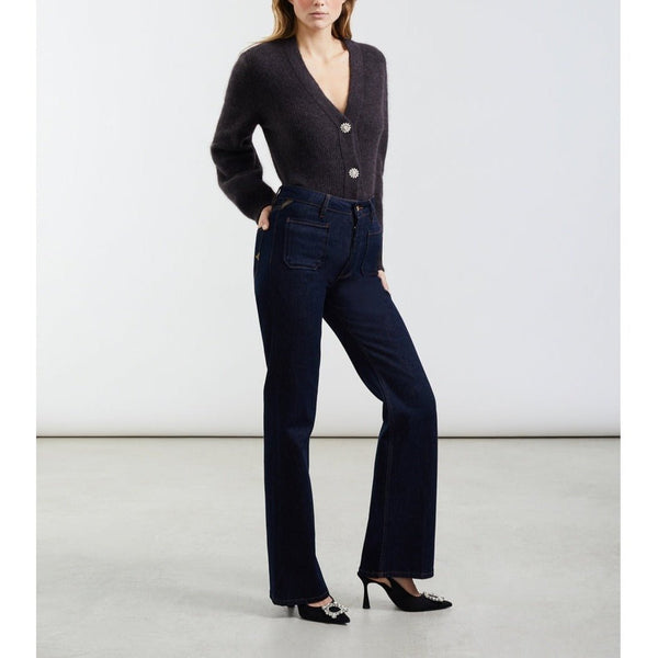 Vaquero flare Piper - Denim B-133 - Mujer