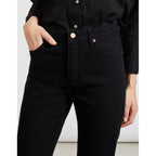 Jeans Milo de cintura alta - Denim Bl-538 - Mujer