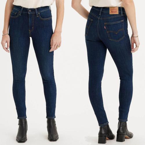 Jean Skinny Taille Haute Levi's 721 Bleu