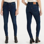 Jean Skinny Taille Haute Levi's 721 Bleu