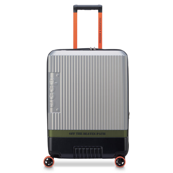 Jeep Medium Stay Suitcase - Silver