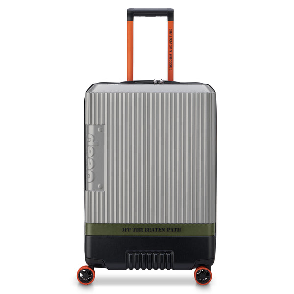 Jeep Medium Stay Suitcase - Silver