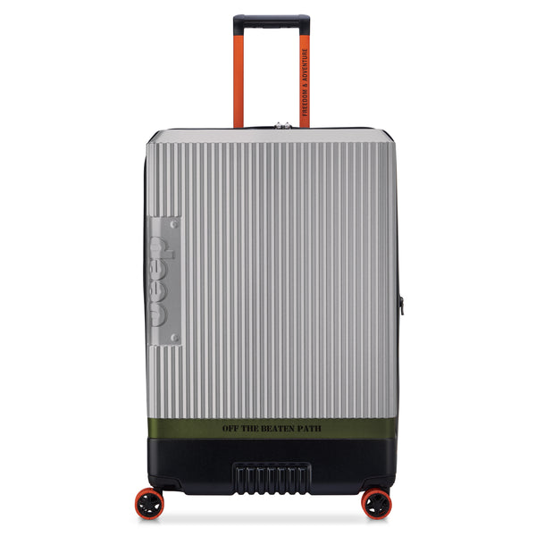 Jeep Long Stay Suitcase - Silver