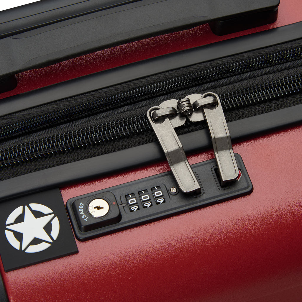 Jeep Cabin Suitcase - Chili
