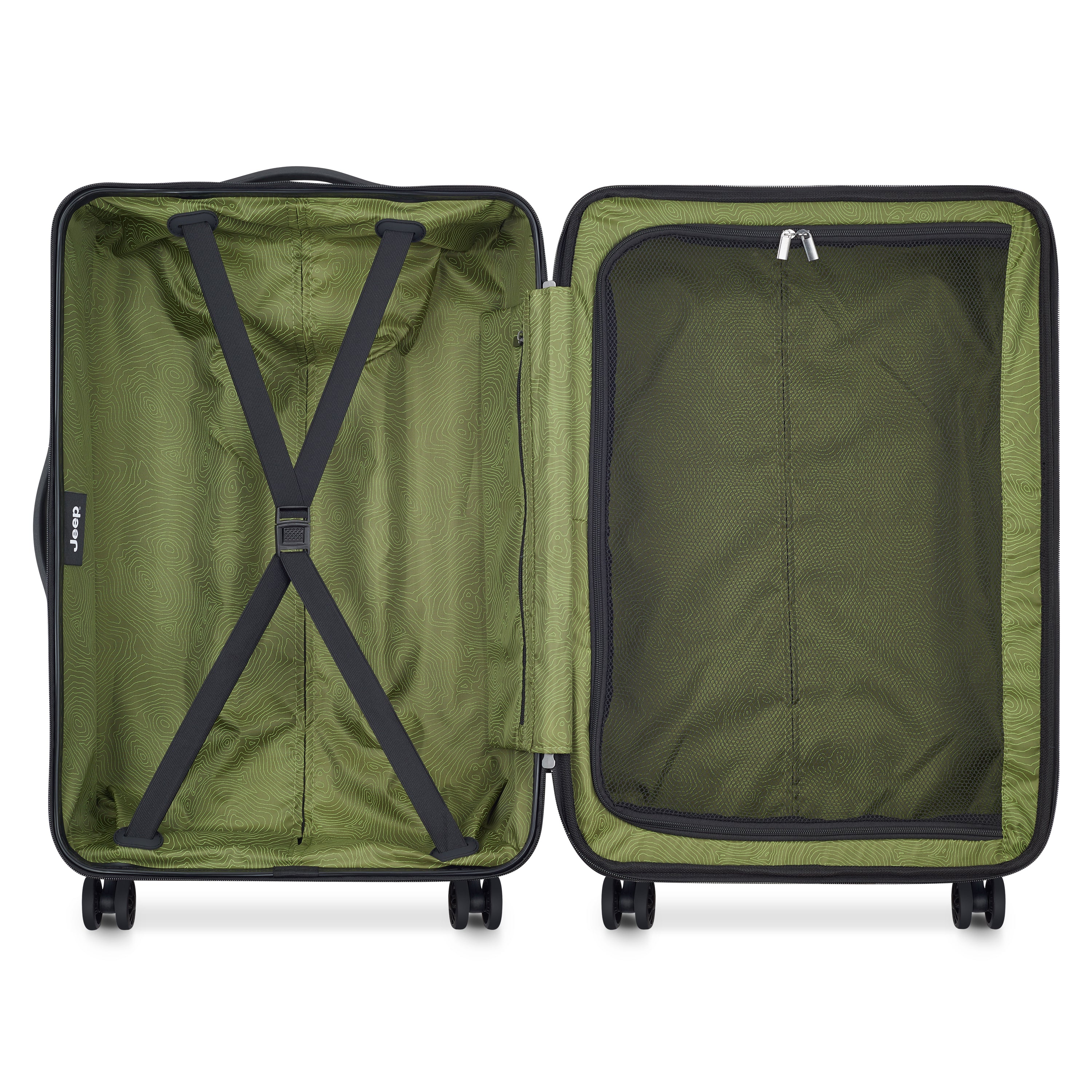 Jeep Medium Stay Suitcase - Green