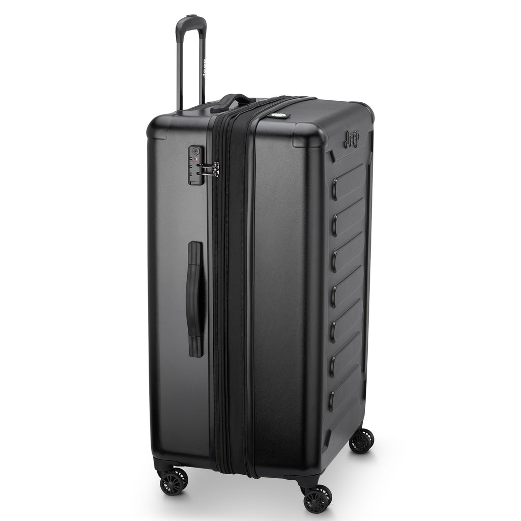 Jeep Long Stay Suitcase - Black