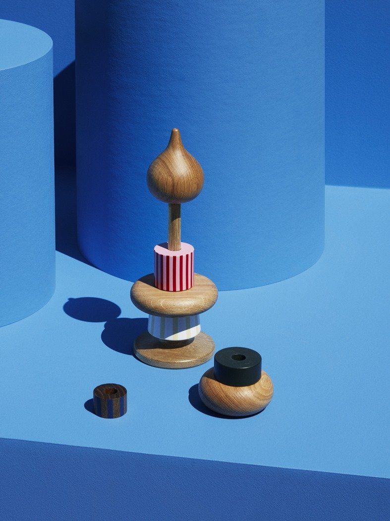Juego de construcción Torre - Multicolor