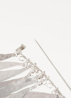 Mountains Pin Brooch - Silver - Men