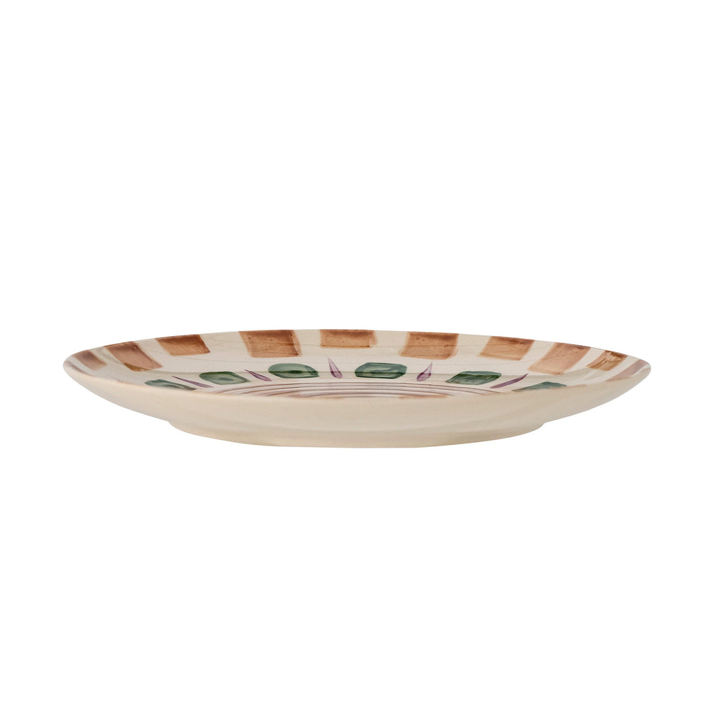 Shama - Set of 6 Plates - Multicolour - Stoneware
