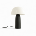 Joy - Lampe En Métal Blanche Et Noire