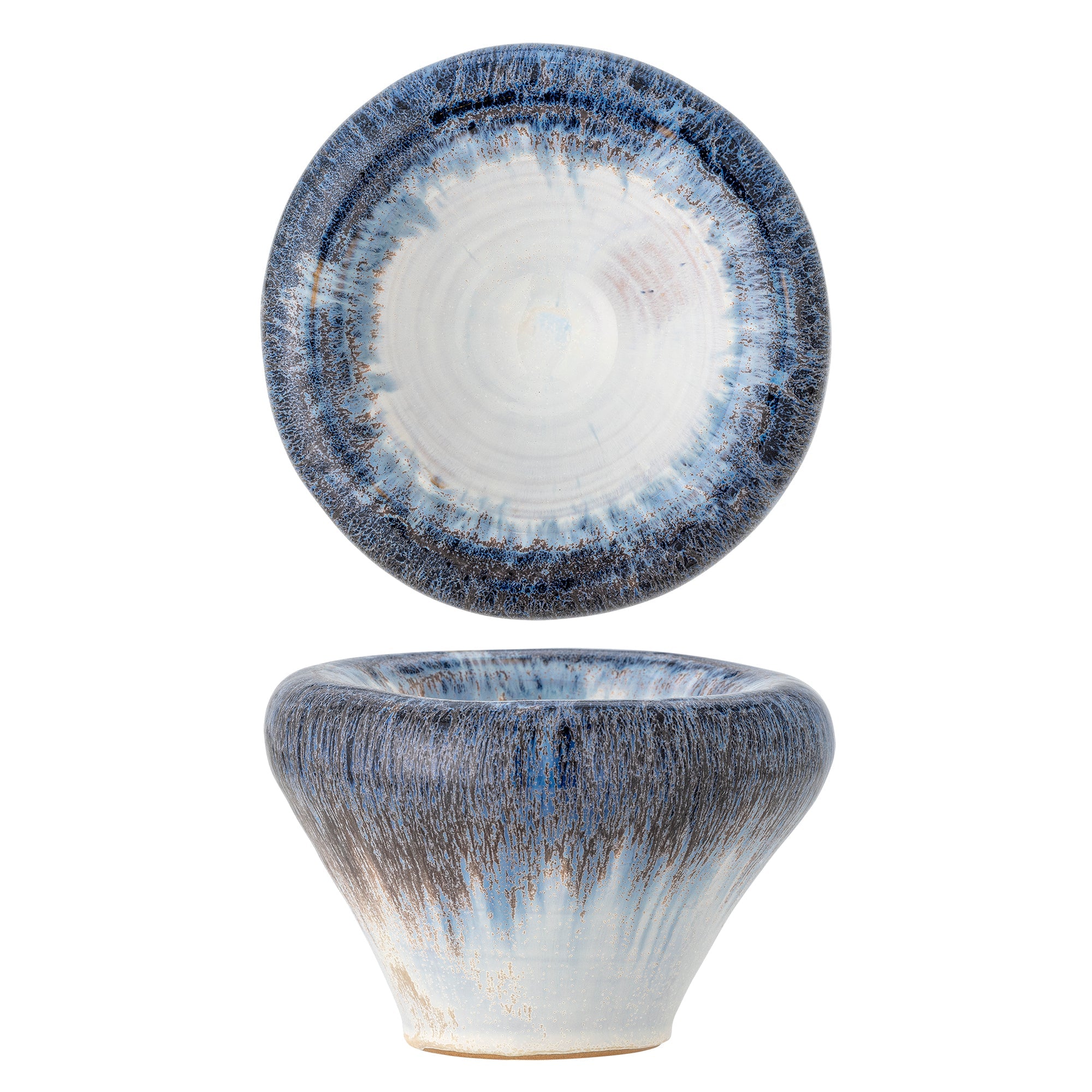 Finna - Set of 6 Bowls - Blue - Stoneware