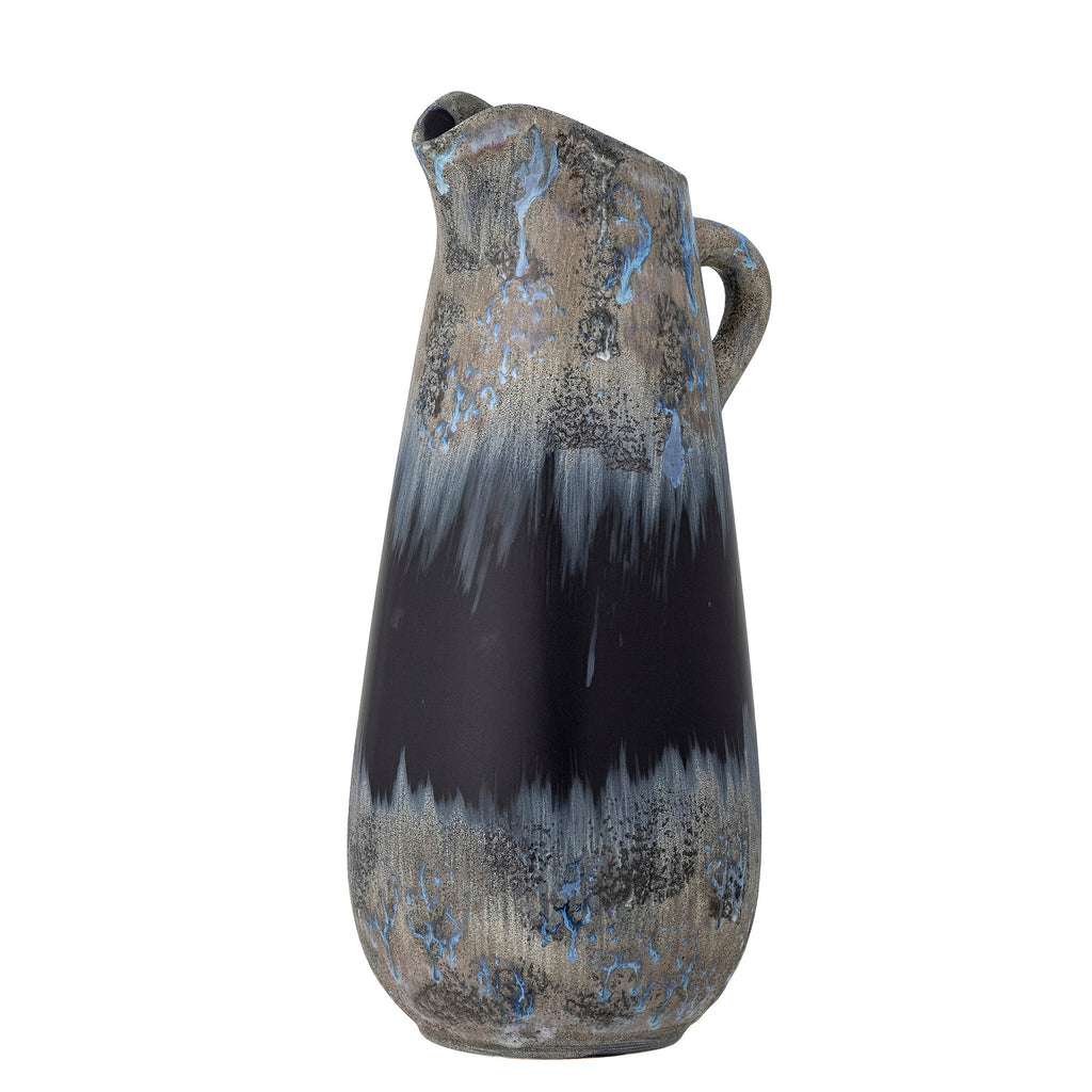 Khumo - Lote de 2 Jarrones - Negro - Gres