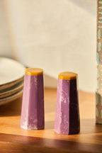 Ensemble Salière Et Poivrière Mango Diam - Lilas