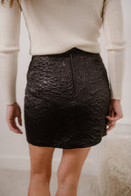 Plume Paris - Falda Carla - Jacquard Negro