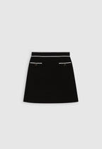 Claudie Pierlot - Jupe En Maille Maxi - Noir