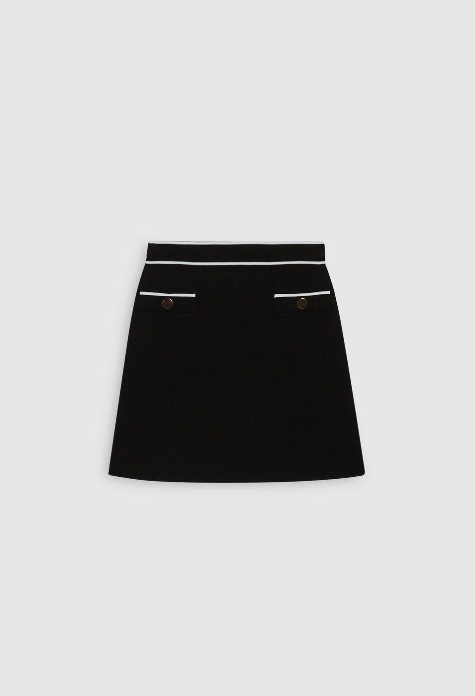 Claudie Pierlot - Jupe En Maille Maxi - Noir