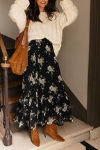 JUSTE ONDINE PRINT SKIRT
