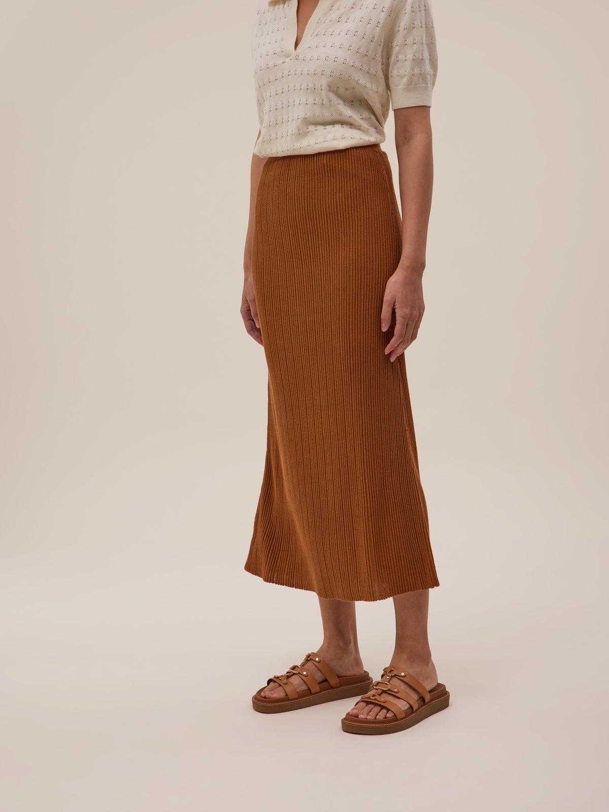 Skirt Asta - Hazelnut - Women's