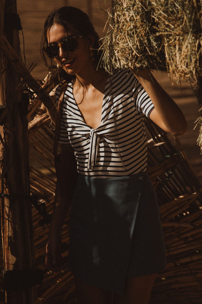 SKORT MILEY LIGHT DENIM