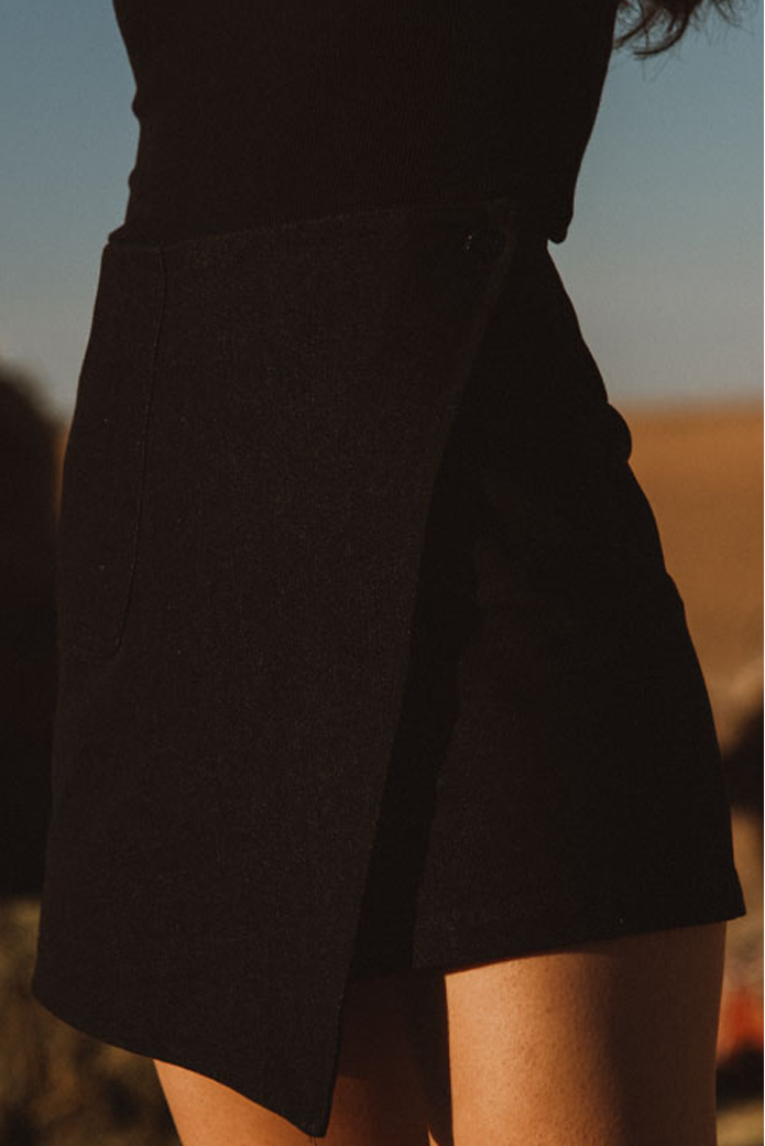 Skort Miley Denim Black