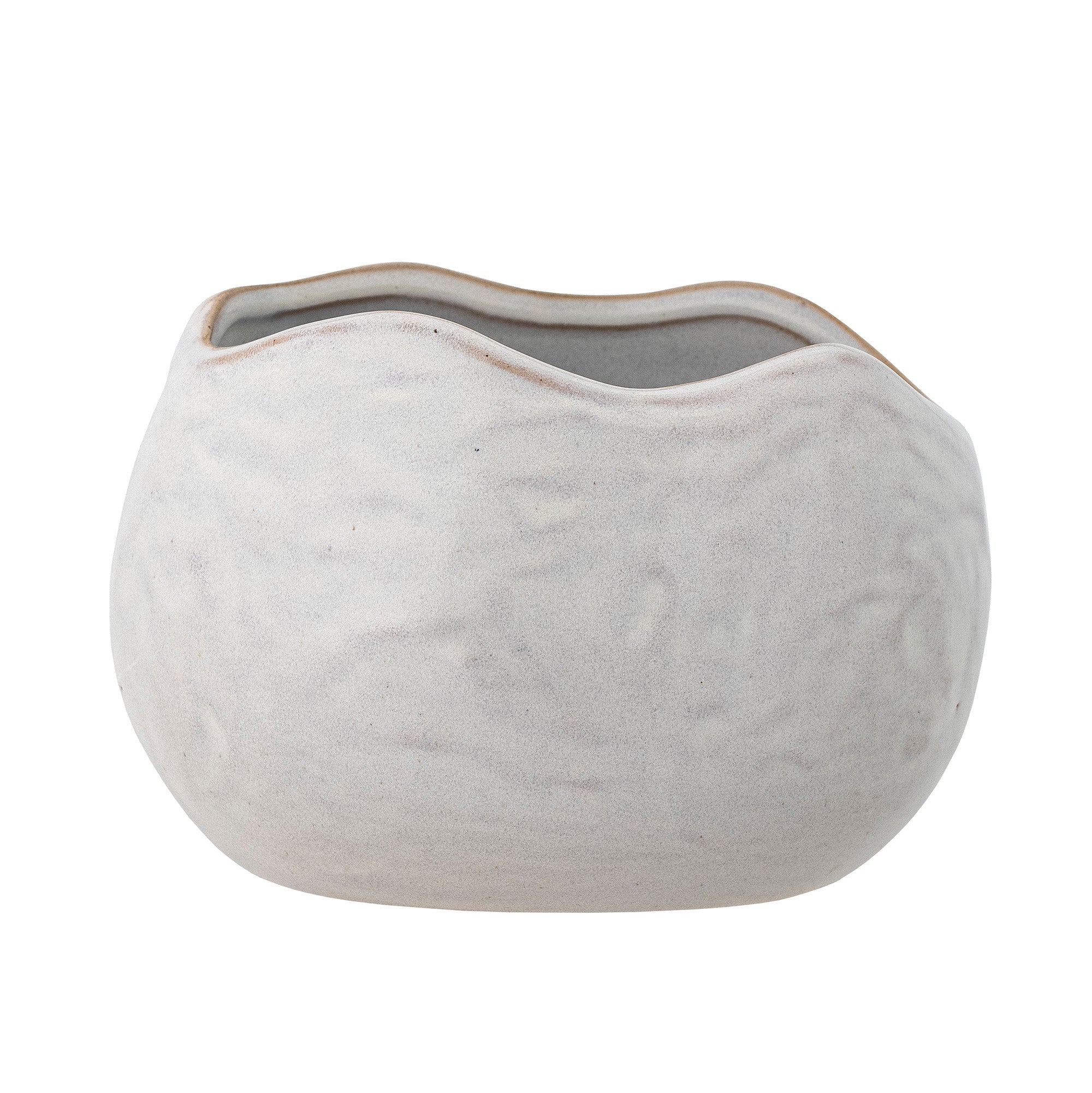 Pennie - Plant Pot - White - Stoneware
